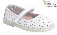 XIQUETS. LEATHER BALLERINA washable. MADE IN SPAIN.